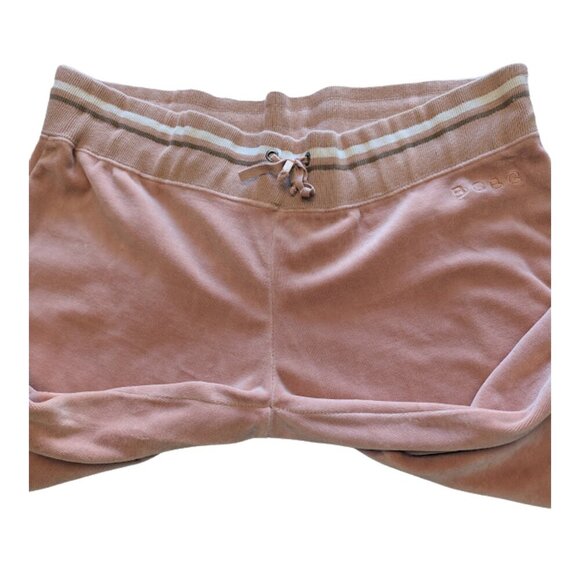 Y2K Blush Pink Women's Velour BCBG Max Azria Lounge Pants Size L - Picture 5 of 14